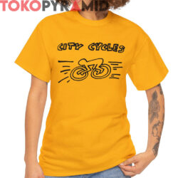 Rare 80s Keith Haring City Cycles Shirt