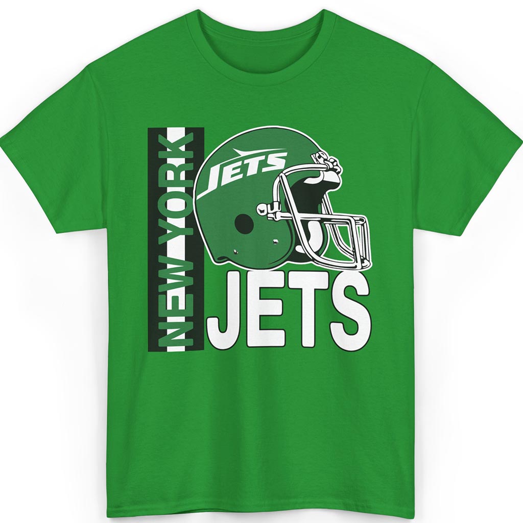 Rare 80s New York Jets Helmet Graphic Shirt Rare 80s New York Jets Helmet Graphic Shirt