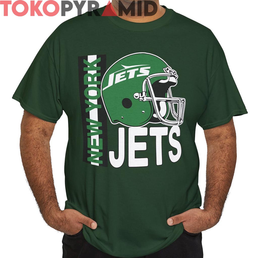 Rare 80s New York Jets Helmet Graphic Shirt Rare 80s New York Jets Helmet Graphic Shirt