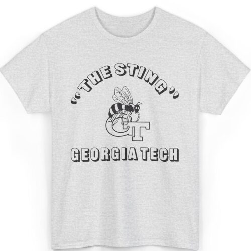 Rare 80s The Sting Georgia Tech Shirt