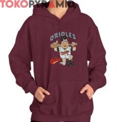 Rare 90s Baltimore Orioles x The Flintstones Shirt 3 Rare 90s Baltimore Orioles X The Flintstones Shirt