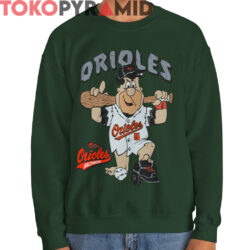 Rare 90s Baltimore Orioles x The Flintstones Shirt 2 Rare 90s Baltimore Orioles X The Flintstones Shirt