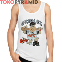Rare 90s Baltimore Orioles x The Flintstones Shirt 4 Rare 90s Baltimore Orioles X The Flintstones Shirt