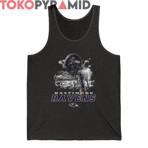 Rare 90s Baltimore Ravens In The Rain Shirt
