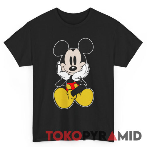Rare 90s Disney Mickey Mouse Sitting Shirt
