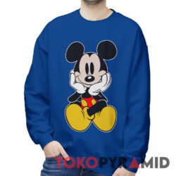 Rare 90s Disney Mickey Mouse Sitting Sweatshirt