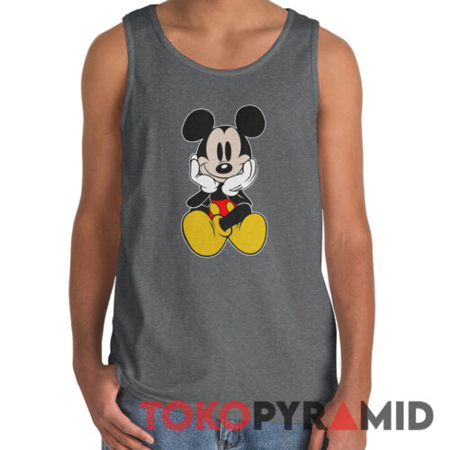 Rare 90s Disney Mickey Mouse Sitting Tank Top