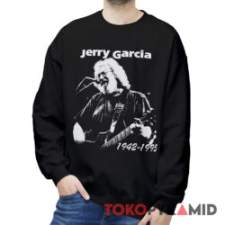 Rare 90s Grateful Dead Tribute Jerry Garcia 1942 1995 Sweatshirt