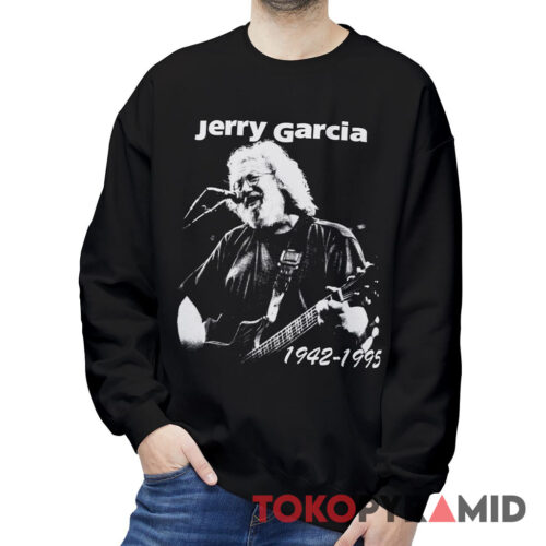 Rare 90s Grateful Dead Tribute Jerry Garcia 1942 1995 Sweatshirt