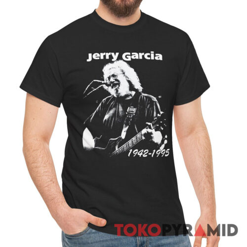 Rare 90s Grateful Dead Tribute Jerry Garcia 1942 1995 Tee