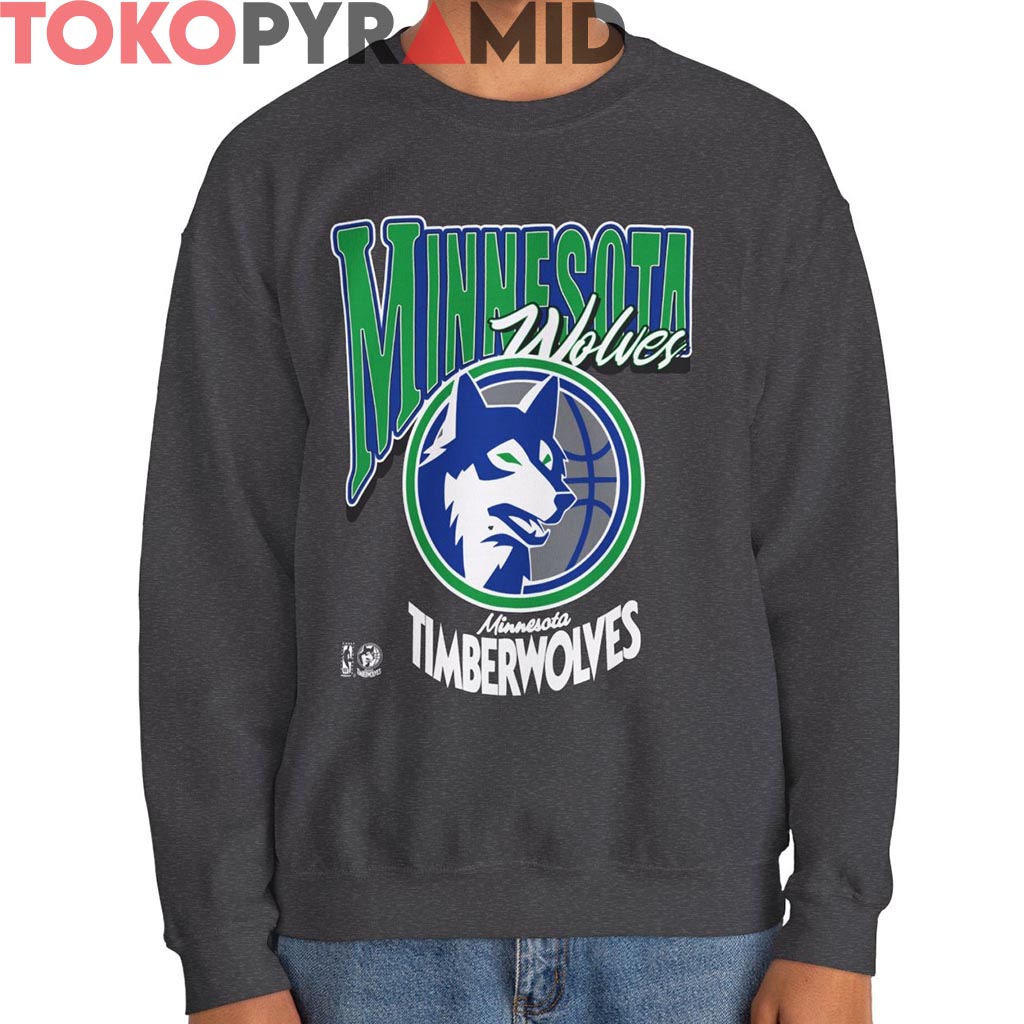 Rare 90s Minnesota Wolves Minnesota Timberwolves Logo Shirt Rare 90s Minnesota Wolves Minnesota Timberwolves Logo Shirt