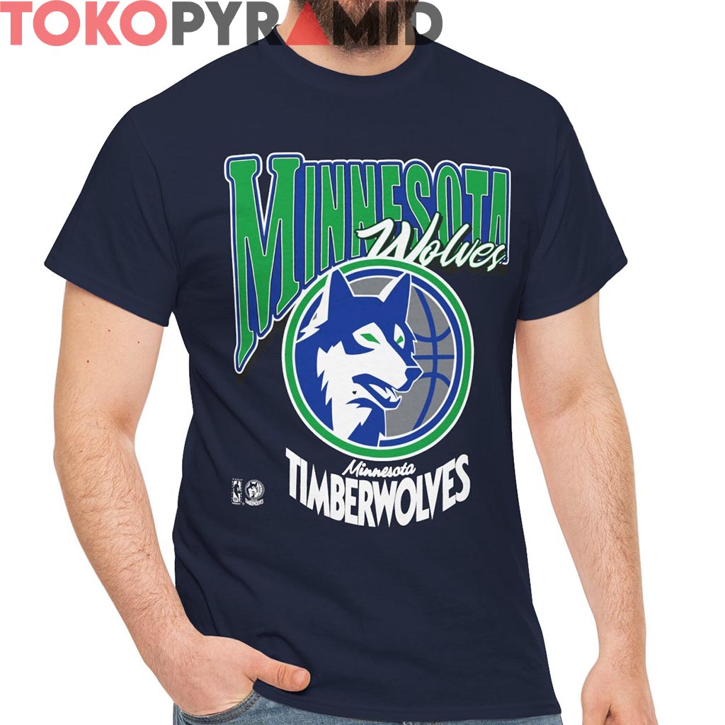 Rare 90s Minnesota Wolves Minnesota Timberwolves Logo Shirt Rare 90s Minnesota Wolves Minnesota Timberwolves Logo Shirt