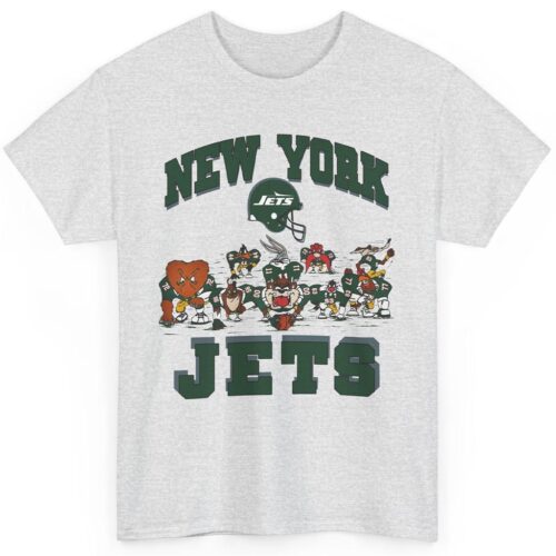 Rare 90s New York Jets Looney Tunes Shirt Rare 90s New York Jets Looney Tunes Shirt