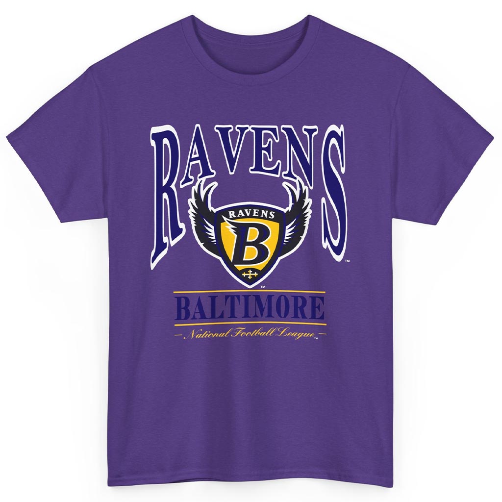 Rare 90s Ravens Baltimore NFL Shirt Rare 90s Ravens Baltimore NFL Shirt