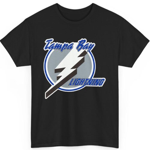 Rare 90s Tampa Bay Lightning Logo Shirt