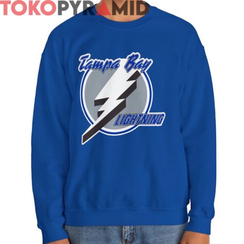 Rare 90s Tampa Bay Lightning Logo Shirt