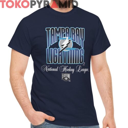 Rare 90s Tampa Bay Lightning NHL T Shirt