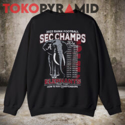 Rare Alabama Sec Championship Shirt Alabama Crimson Tide 84 2023 Sec Football Conference Champions Sweatshirt