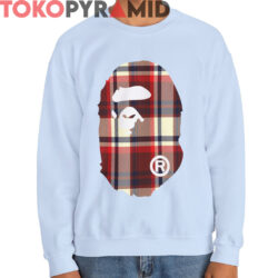 Rare BAPE Check Big Ape Head Shirt 2 Rare BAPE Check Big Ape Head Shirt