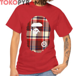 Rare BAPE Check Big Ape Head Shirt 1 Rare BAPE Check Big Ape Head Shirt