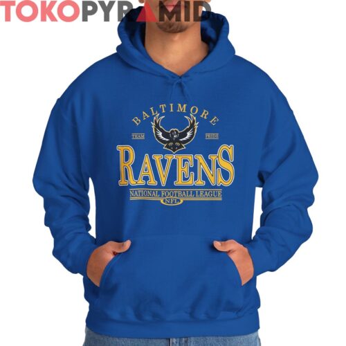 Rare Baltimore Ravens NFL Team Pride Shirt Rare Baltimore Ravens NFL Team Pride Shirt