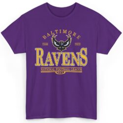 Rare Baltimore Ravens NFL Team Pride Shirt