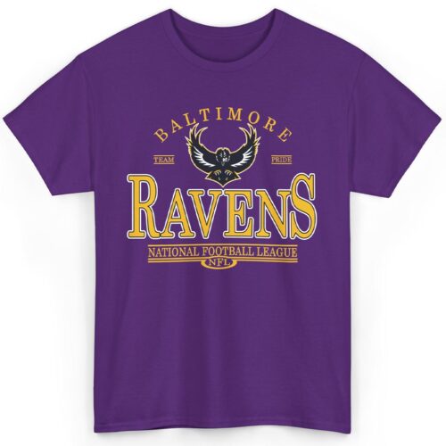 Rare Baltimore Ravens NFL Team Pride Shirt Rare Baltimore Ravens NFL Team Pride Shirt