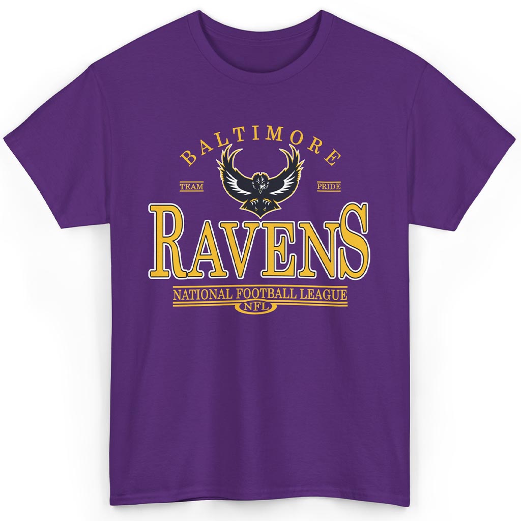 Rare Baltimore Ravens NFL Team Pride Shirt Rare Baltimore Ravens NFL Team Pride Shirt