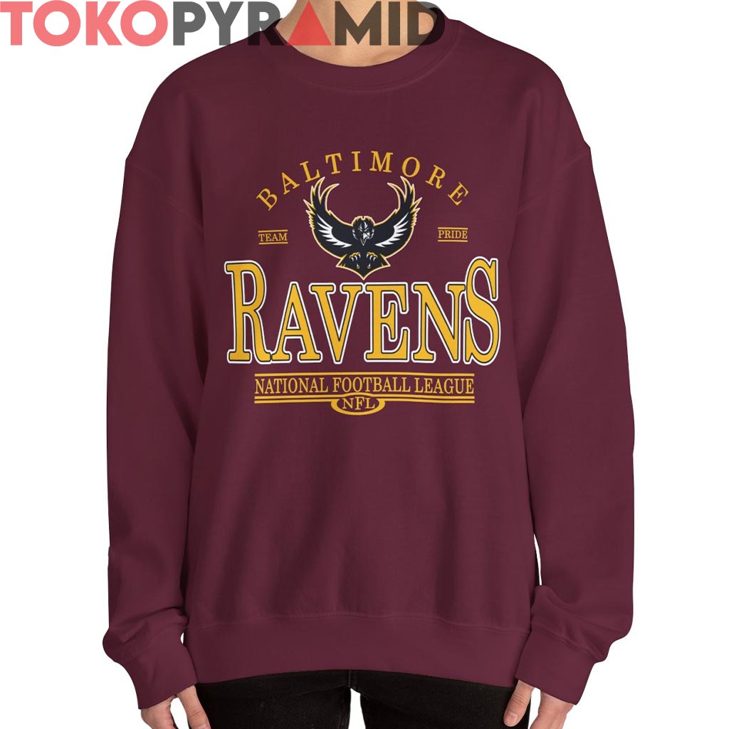 Rare Baltimore Ravens NFL Team Pride Shirt Rare Baltimore Ravens NFL Team Pride Shirt