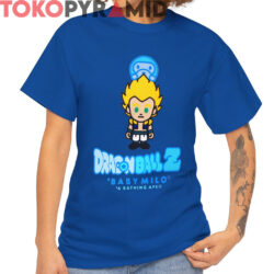 Rare Bape Dragon Ball Z Gotenks Baby Milo Shirt
