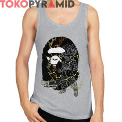 Rare Bape Dragon Ball Z Son Gohan Ape Head Shirt 4 Rare Bape Dragon Ball Z Son Gohan Ape Head Shirt