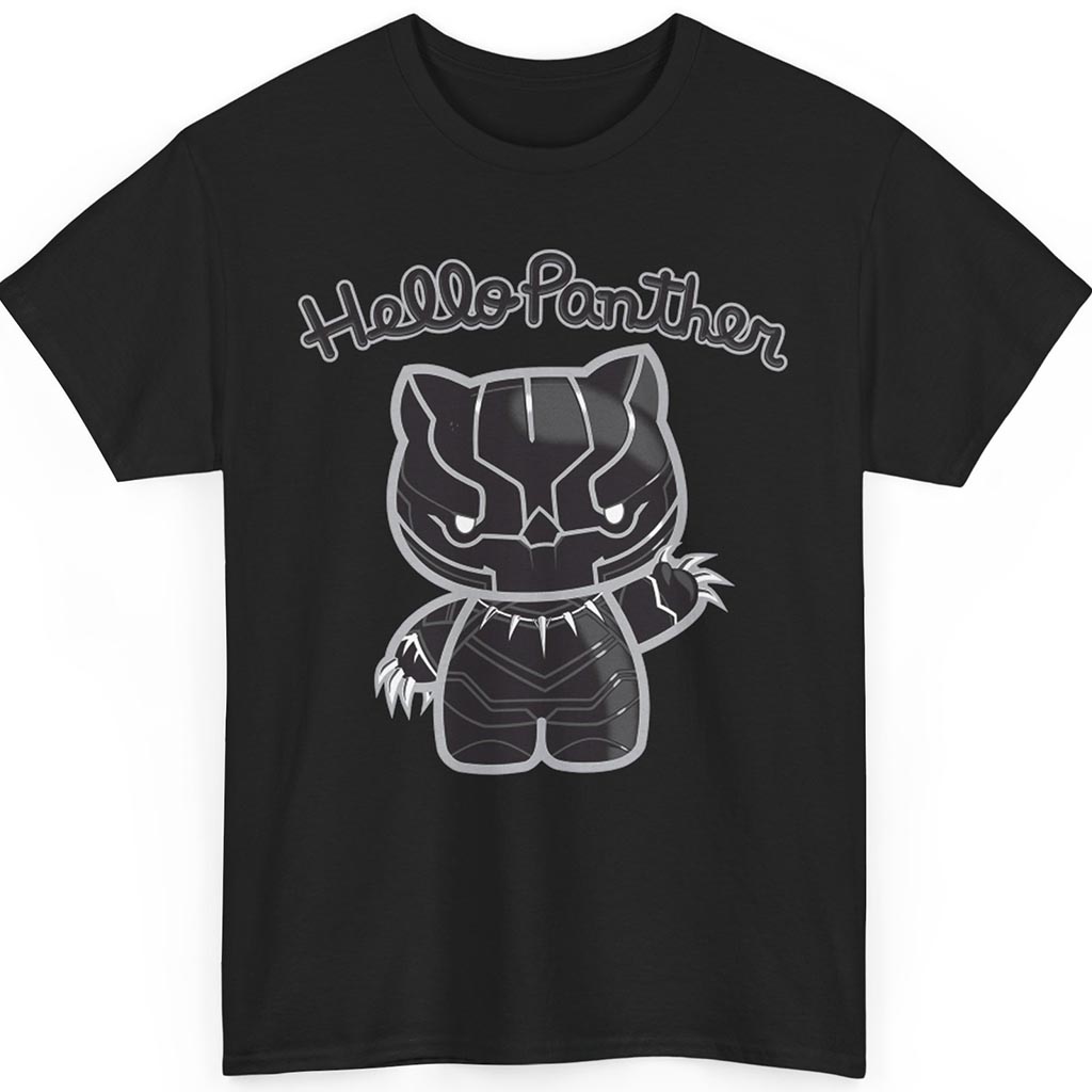 Rare Black Panther Hello Kitty Hello Panther Shirt Rare Black Panther Hello Kitty Hello Panther Shirt