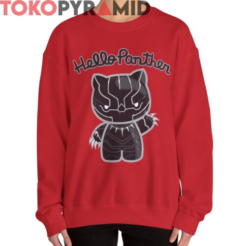 Rare Black Panther Hello Kitty Hello Panther Shirt Rare Black Panther Hello Kitty Hello Panther Shirt