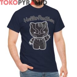 Rare Black Panther Hello Kitty Hello Panther Shirt