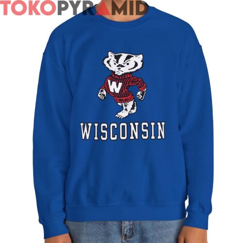 Rare Bucky Badger Wisconsin Mascot Shirt Rare Bucky Badger Wisconsin Mascot Shirt