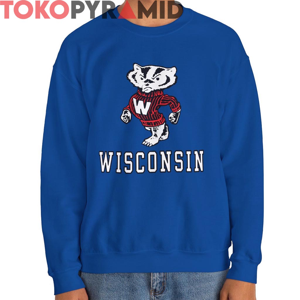 Rare Bucky Badger Wisconsin Mascot Shirt Rare Bucky Badger Wisconsin Mascot Shirt