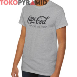 Rare Cape Cod It's The Real Thing Coca Cola Shirt