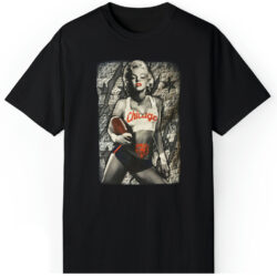 Rare Chicago Bears Marilyn Monroe T-Shirt 5 Rare Chicago Bears Marilyn Monroe T shirt