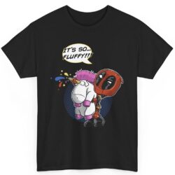 Rare Deadpool Its So Fluffy Funny Unicorn Shirt