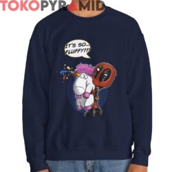 Rare Deadpool Its So Fluffy Funny Unicorn Shirt