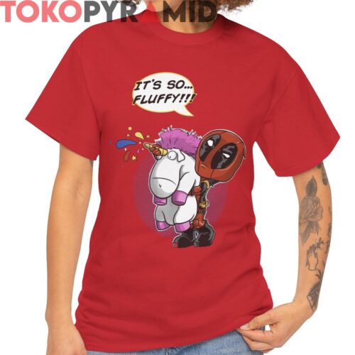 Rare Deadpool Its So Fluffy Funny Unicorn Shirt