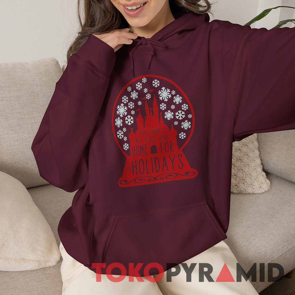 Rare Disney Christmas No Place Like Home For The Holidays Hoodie Rare Disney Christmas No Place Like Home For The Holidays Hoodie