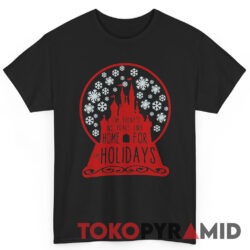 Rare Disney Christmas No Place Like Home For The Holidays Shirt