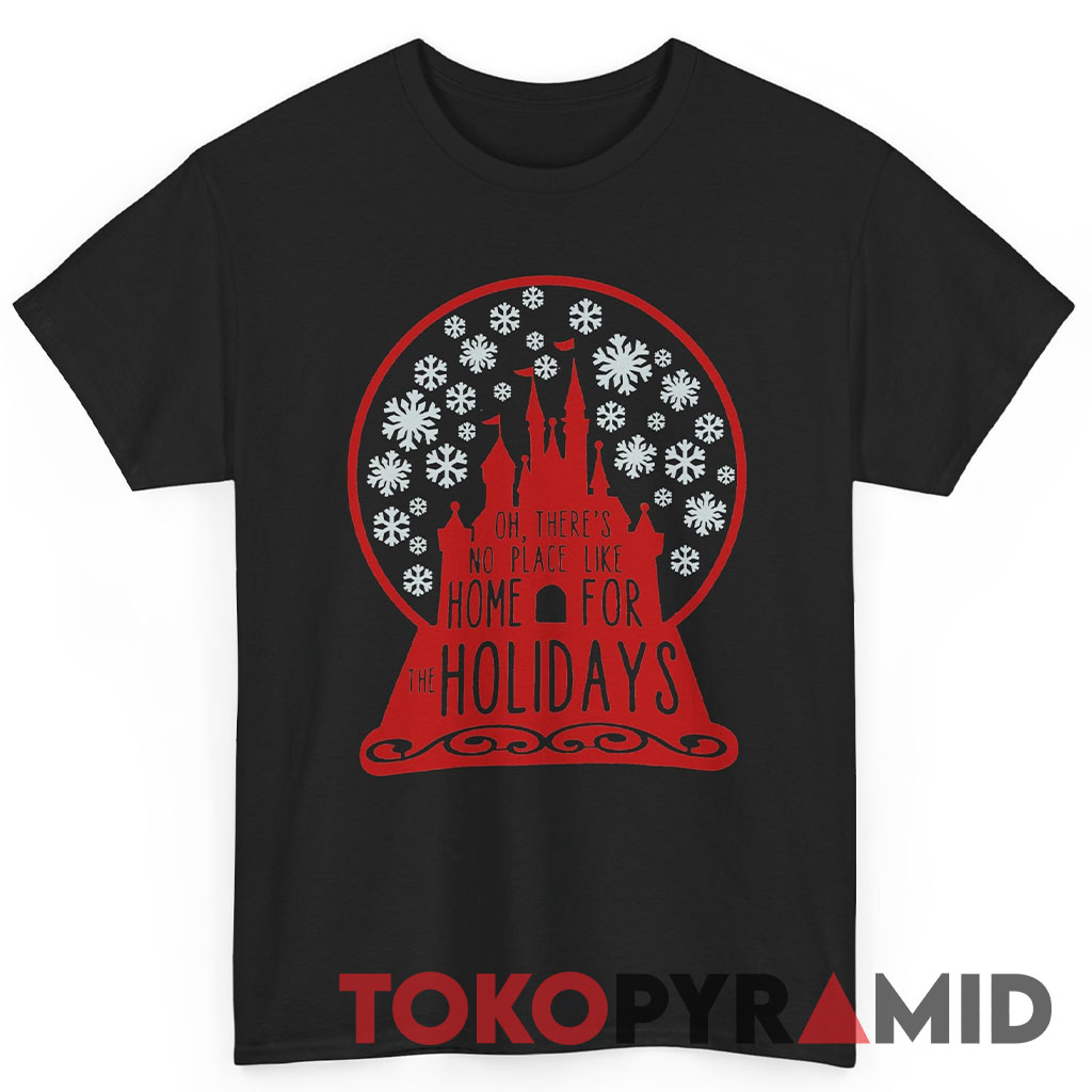 Rare Disney Christmas No Place Like Home For The Holidays Shirt Rare Disney Christmas No Place Like Home For The Holidays Shirt