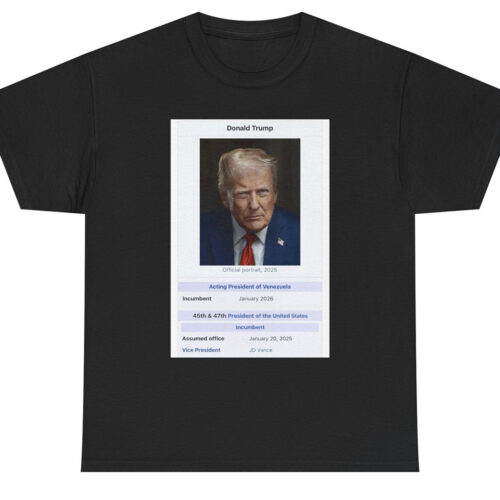 Rare Donald Trump Acting President Of Venezuela Shirt