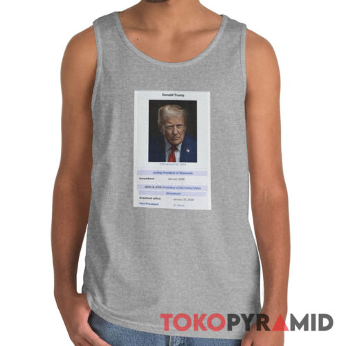 Rare Donald Trump Acting President Of Venezuela Tank Top