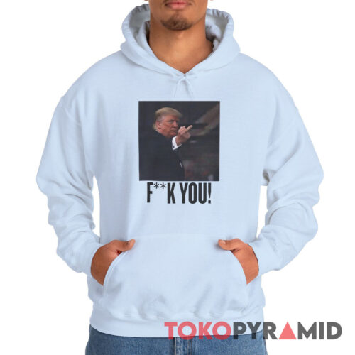 Rare Donald Trump Middle Finger Hoodie