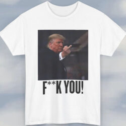 Rare Donald Trump Middle Finger Shirt