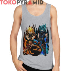 Rare Dragon Ball Mortal Kombat Shirt 4 Rare Dragon Ball Mortal Kombat Shirt