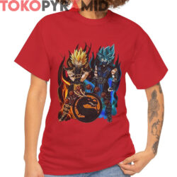 Rare Dragon Ball Mortal Kombat Shirt 2 Rare Dragon Ball Mortal Kombat Shirt